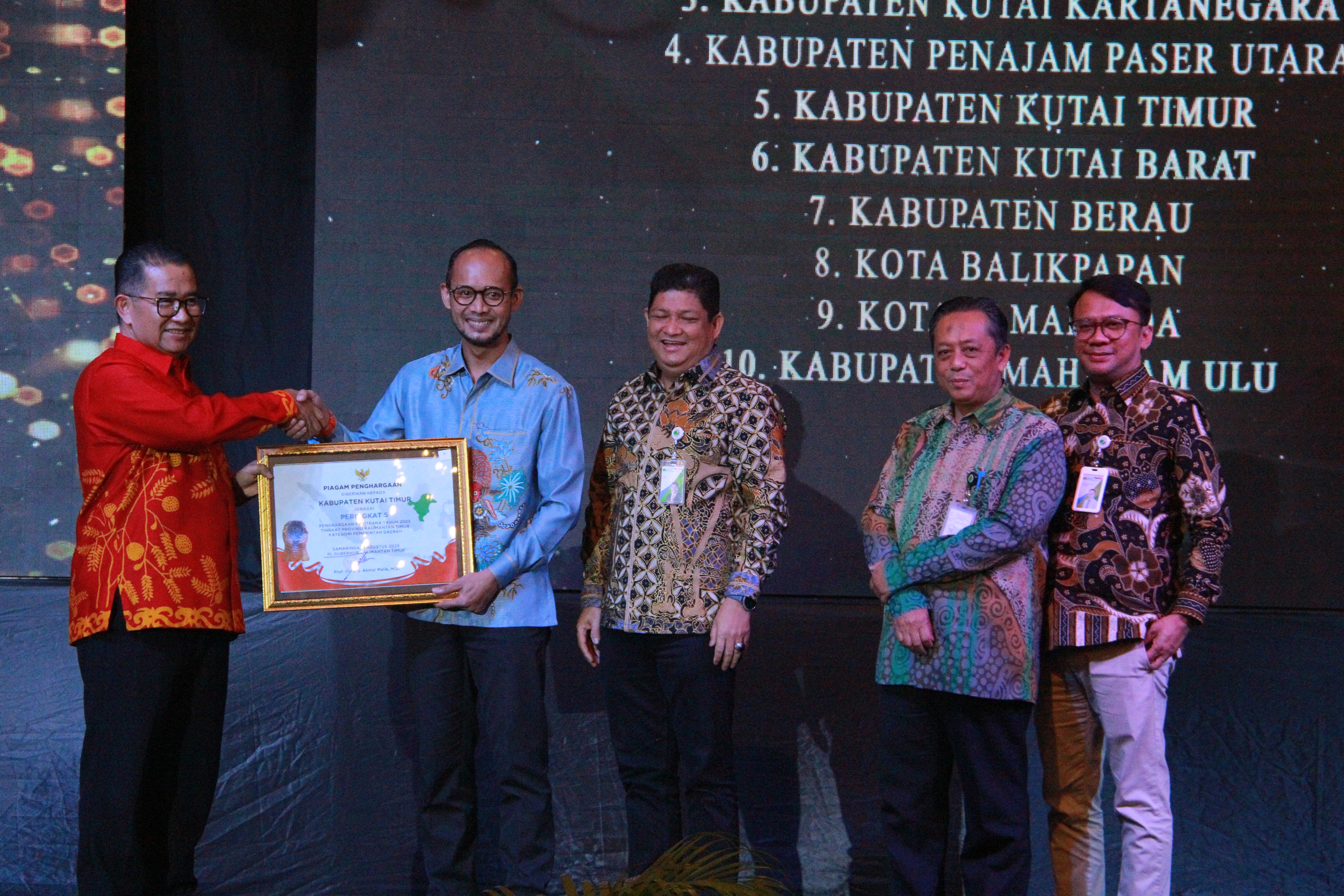 Malam Penganugerahan Paritrana Award & Keselamatan dan Kesehatan Kerja (K3) Tahun 2024