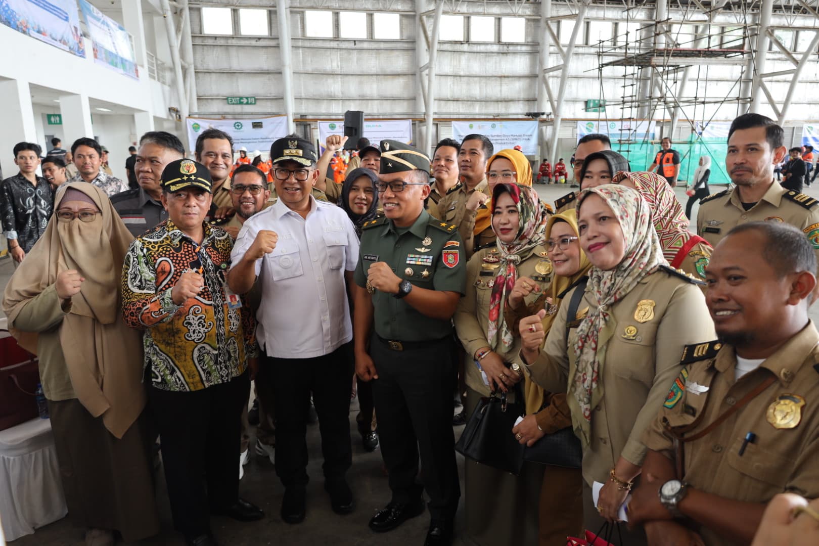 Disnakertrans Prov. Kaltim Gelar Apel K3 di kota Balikpapan